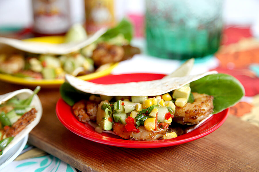 Mexican-Prawns-with-Coriander