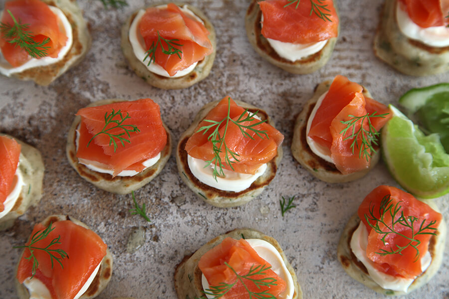 Mini-Dill-Blini