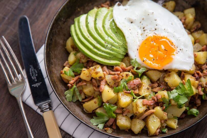 Bacon and Potato Hash