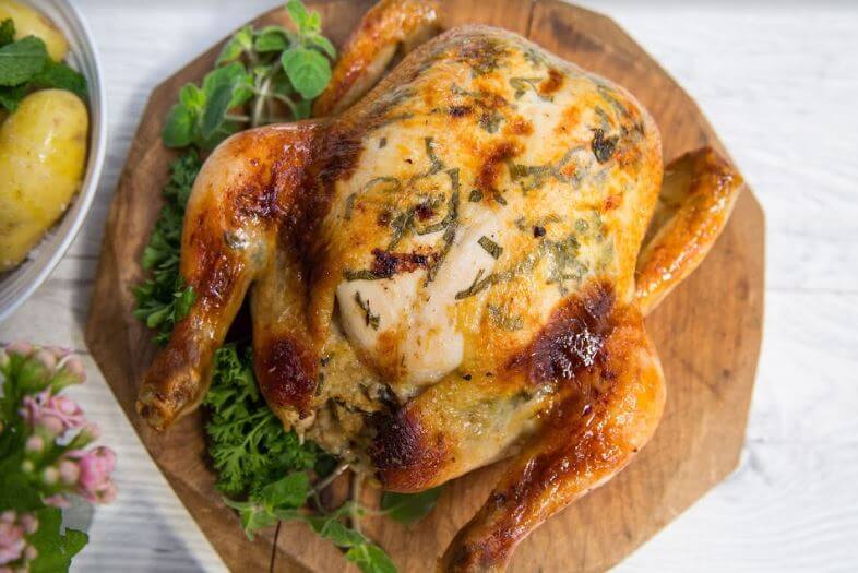 Summer Roast Chicken