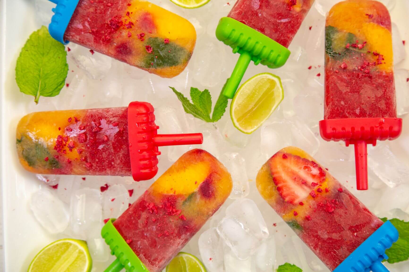 Strawberry & Orange Sangria PopsiclesLR