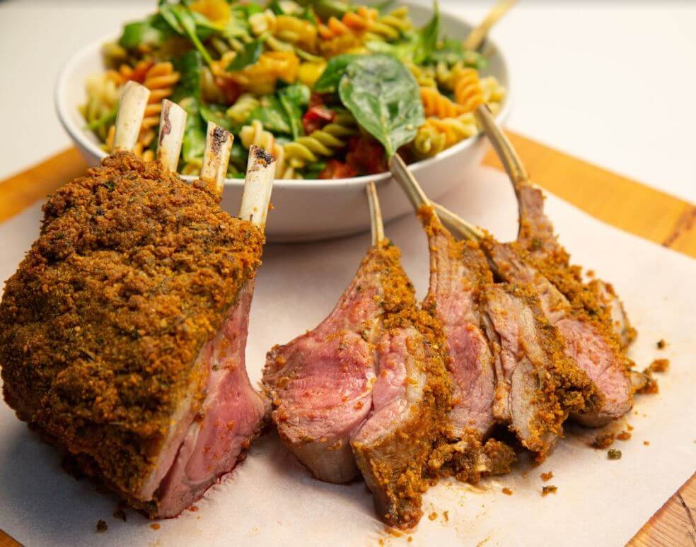 Rack of lamb