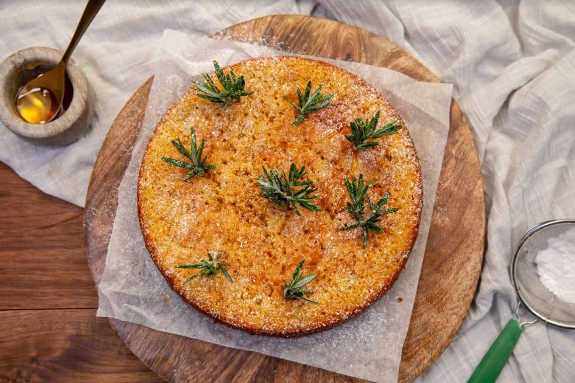 Rosemary cake