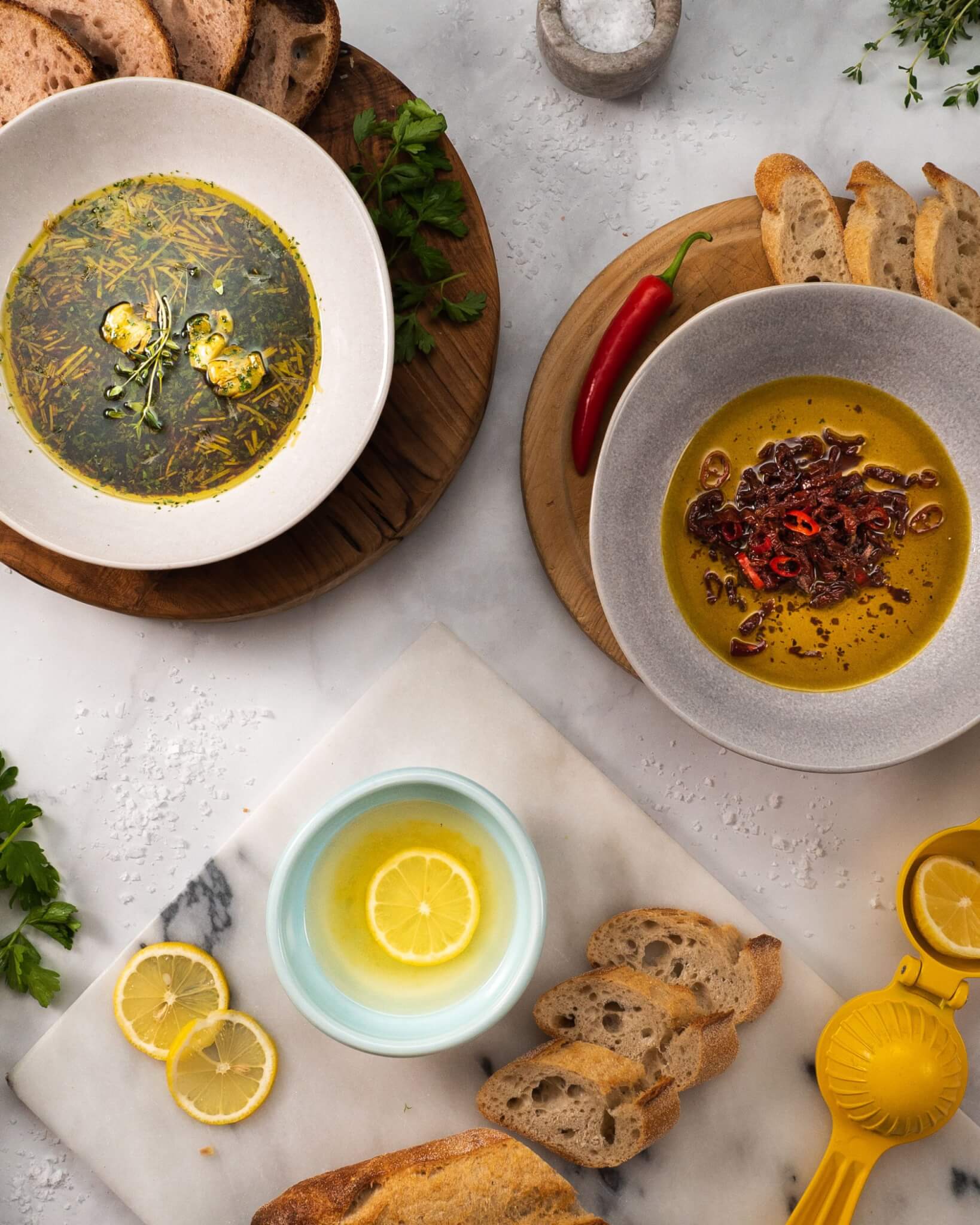 Bread Dipping Oils 3 Ways_Hero_LR