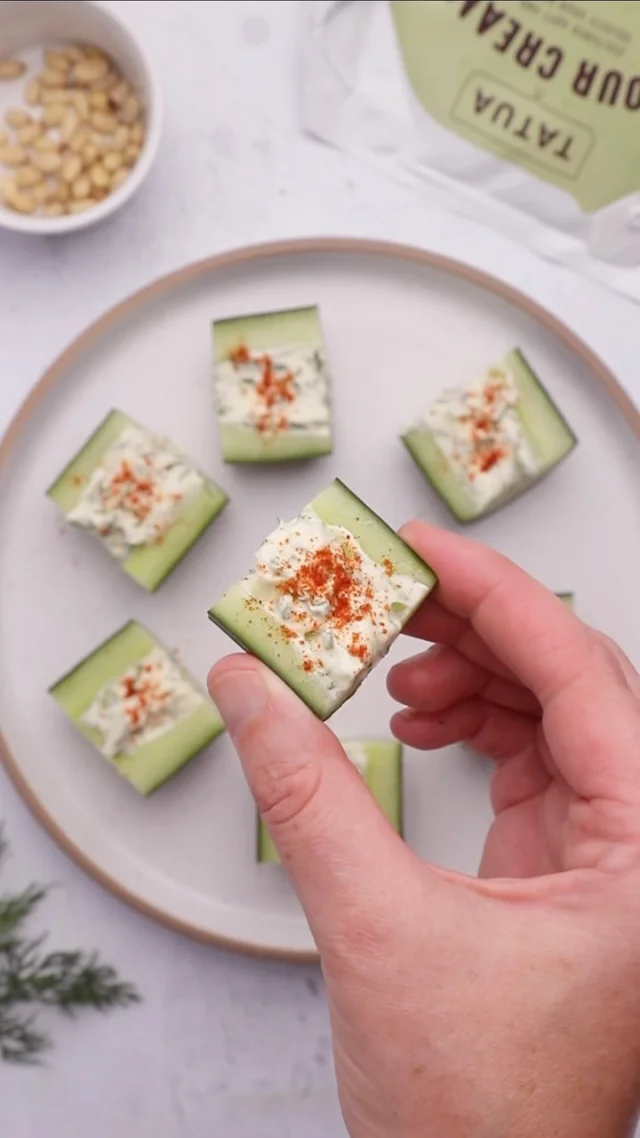 Dill-icious bites alert! 🌿 Whip up these Cucumber and Sour Cream Bites with a handful of Superb Herb Dill, Tatua Sour Cream, and a sprinkle of garlic magic. Just slice, scoop, and spread the creamy goodness. Perfect for a refreshing snack! 😋🥒

#SuperbHerb #HerbLove #SnackAttack #DillDelight