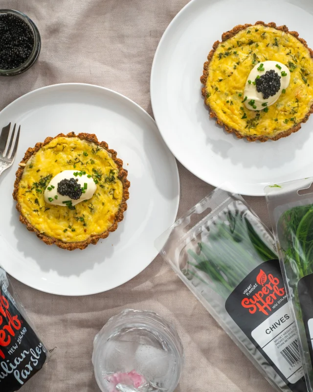 Get ready to taste the difference with Superb Herb! 🌿✨ Our fresh herbs take these fish tarts to a whole new level of flavour sensation. Packed with aromatic herbs, each bite is a symphony of freshness and taste. 

Shop at your local supermarket today! 

#SuperbHerb #FreshFlavour #HerbInfusion
